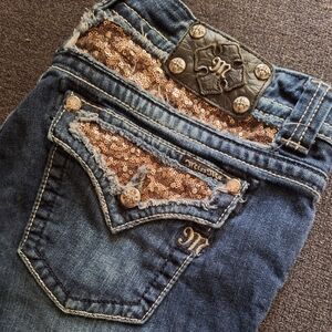 ♤{{Miss Me}}♤ Dark Wash Bootcut jeans.